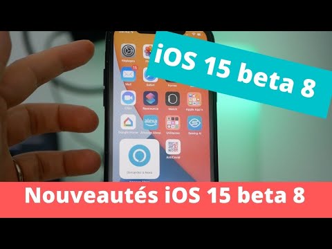 iOS 15 beta 8 : quels sont les nouveautés et correctifs sur iPhone?