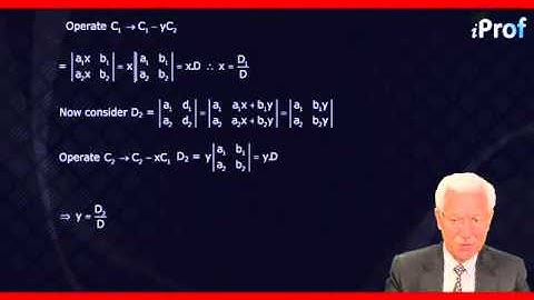 Applications of Determinants | IIT JEE Maths Video Lecture