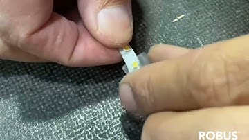 How to solder a connection to the ROBUS VEGAS LED Strip