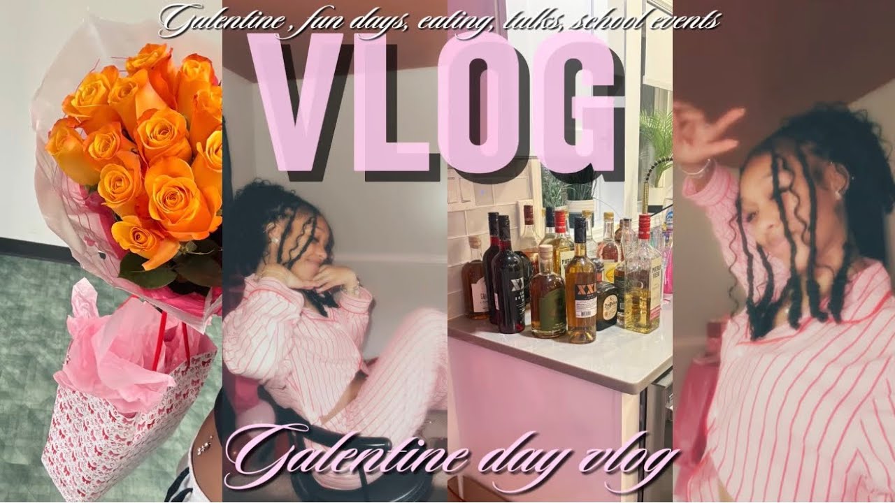 Видеоблог ко Дню святого Валентина для подруг ♡ исключительно для девушек: встречи с друзьями, де...