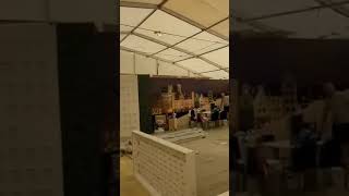 Budowa stoiska ZMP na WUF11