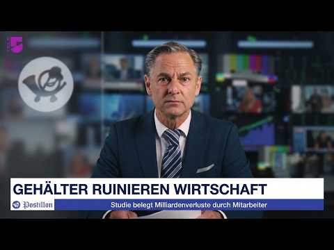 Wage payments cause billions in losses for companies (Postillon TELEvision | Episode 44)
