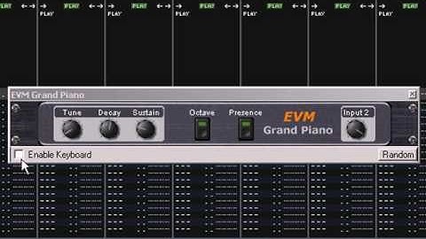 Using a VST instrument in Renoise