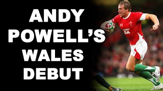 Andy Powell's Wales Debut