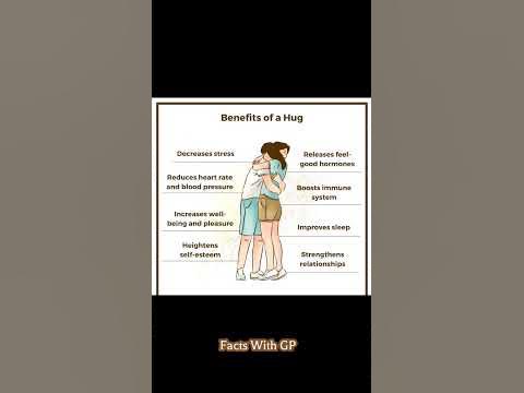 Benefits of a hug Amazing hugging benefits you never knew #shorts #