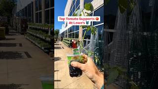 Top Tomato Supports at Lowe’s #gardening #growyourownfood #tomatoes #gardentips