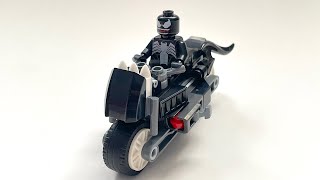 Building LEGO Marvel Venom Street Bike 30679