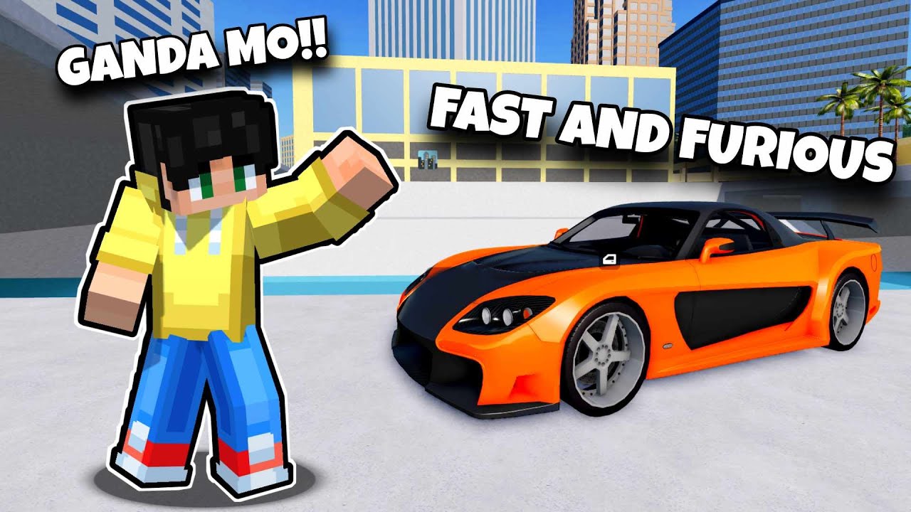 BUMILI AKO NG FAST AND FURIOUS CAR RX7 sa ROBLOX