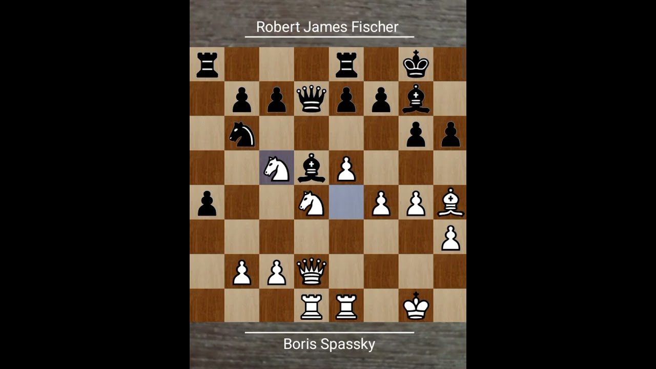 Boris Spassky vs Robert James Fischer • World Championship Match, 1972 ||  Turning the Tide Game 13