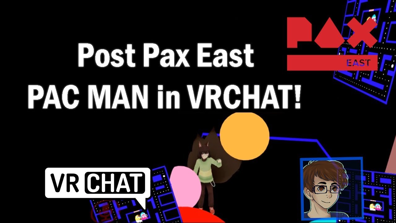 Multiplayer Pac Man in VR! [VRChat] PaulPer Plays - YouTube