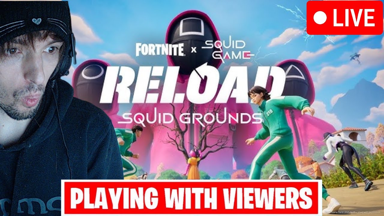🔴Fortnite Live Chapter 6 Season 3 ZB Squads & Customs with Viewers New ...