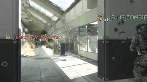 MW3- Just need a little practice THROWING KNIFE KILL