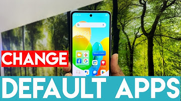 How to change the default Apps or browser on Tecno Spark 20C