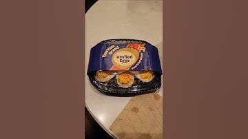 Yum Yum Deviled Eggs from Fallout at HHN Hollywood! #fallout #hhn #halloween #california