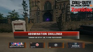 Mega Abomination Challenge Call of Duty Black Ops 6 Zombies