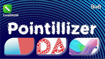 HOW TO USE POINTILLIZER IN CORELDRAW | हिंदी / اردو