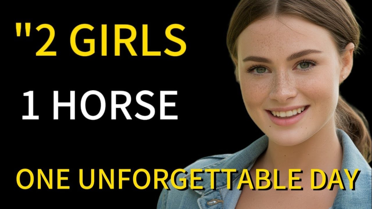 “Two Girls on One Horse – A Clean, Heartwarming Summer Adventure Story | Family Friendly