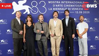 LIVE: Penélope Cruz & Javier Bardem Stun on Venice Red Carpet for “Bunker” | AA15