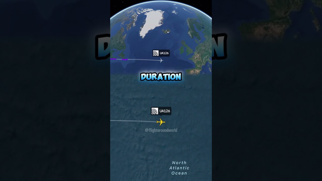 Washington DC to Rome. The important flight between the United States and Italy 