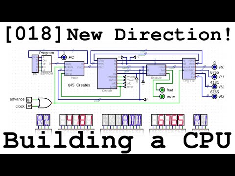 [018] New Direction, Back to 16-bits! - Building a CPU From Scratch