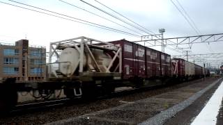 〈1059レ〉EF210-142［新］ 越谷⇒福岡　UT13Cタンクコンテナ　2012.6.12