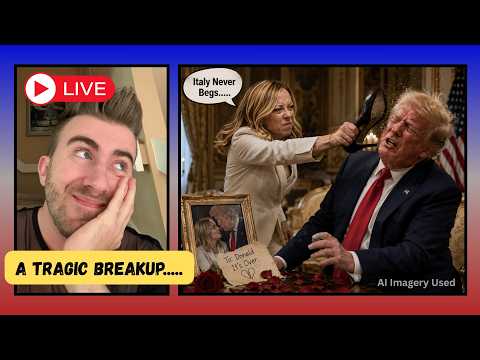 WOMAN TROUBLES for Trump yet ONCE AGAIN..... Meloni vs Trump | News + Commentary