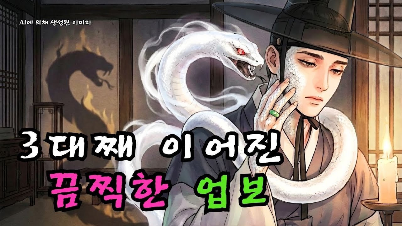 뱀을 잡아먹은 업보, 3대째 후손들의 몸에 뱀 비늘이 돋아나다 | 야담 | 민담 | 야담 | 민담  |  조선시대
