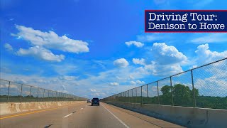 Texas Driving Tour: Denison to Howe (via 75) 4K