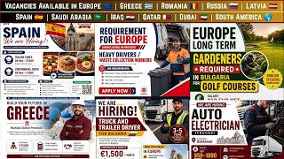 Vacancy in Europe, Greece, Romania, Russia, Latvia, Spain, Saudi, Iraq, Qatar, Dubai, South America screenshot 5