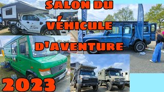 visite du salon du véhicule d'aventure , encore des véhicules INCROYABLES 🥰 et en plus je m' enlise