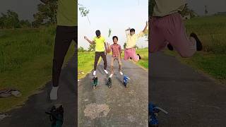 Unique Skating Skills and Techniques😇😲 You#tiktok#ytshorts#rollerskating#inlineskatingwheels