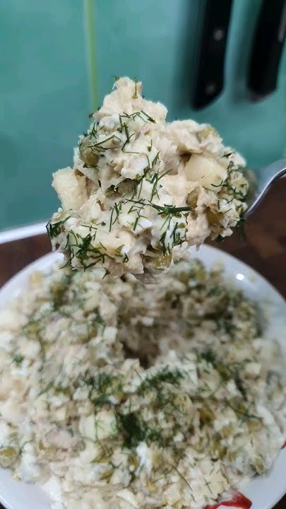 🥗Салат с копченой скумбрией - YouTube