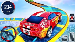 🔴 Enjoy mega ramp stunts as a sports car racing master in real GT car stunt games 🚗 Reacing Car 2024 screenshot 1