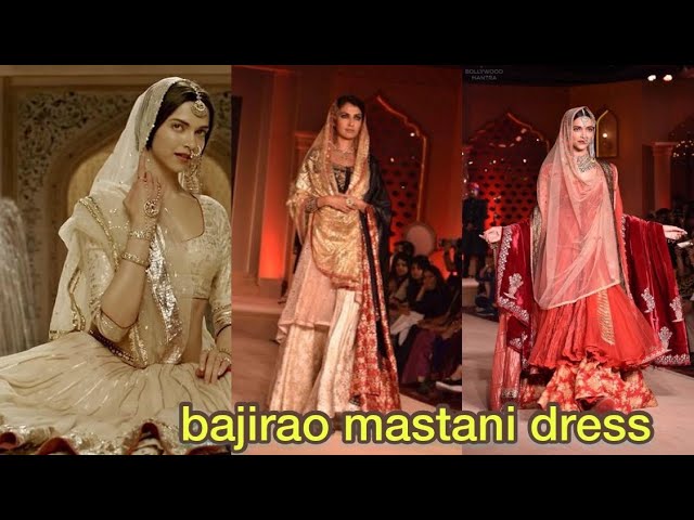 bajirao mastani dress collection// bajirao mastani dress designs