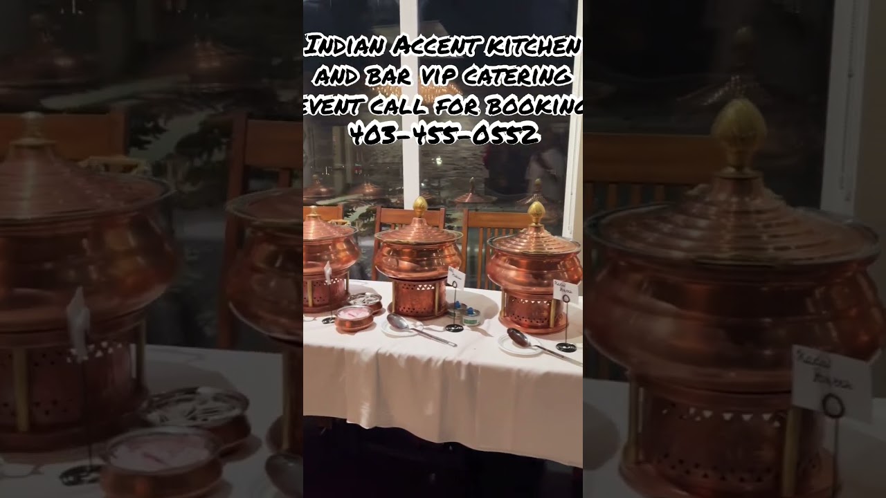 Indian Accent kitchen and bar vip catering events
