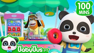 Dez Donuts | Aprender Cores | Aprender Números | Historinhas e Músicas Infantis | BabyBus Português