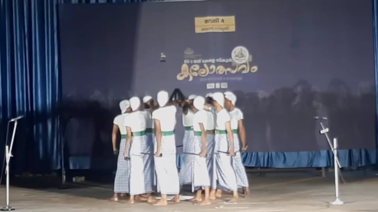 HS kolkali State 1st kollam thazhava 2024 Kerala state school kalolsavam Kollam