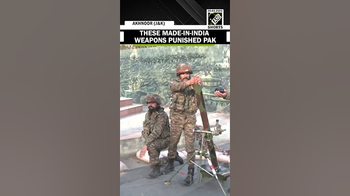 Indian Army’s these weapons destroyed enemy posts and punished Pakistan