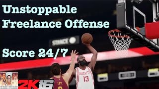 Nba 2K16 Tips Freelance Offense Money Plays Tutorial. Perfect Offense Nba 2K16