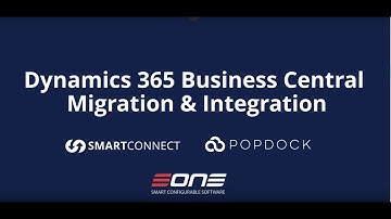 Business Central Migration with SmartConnect and Popdock