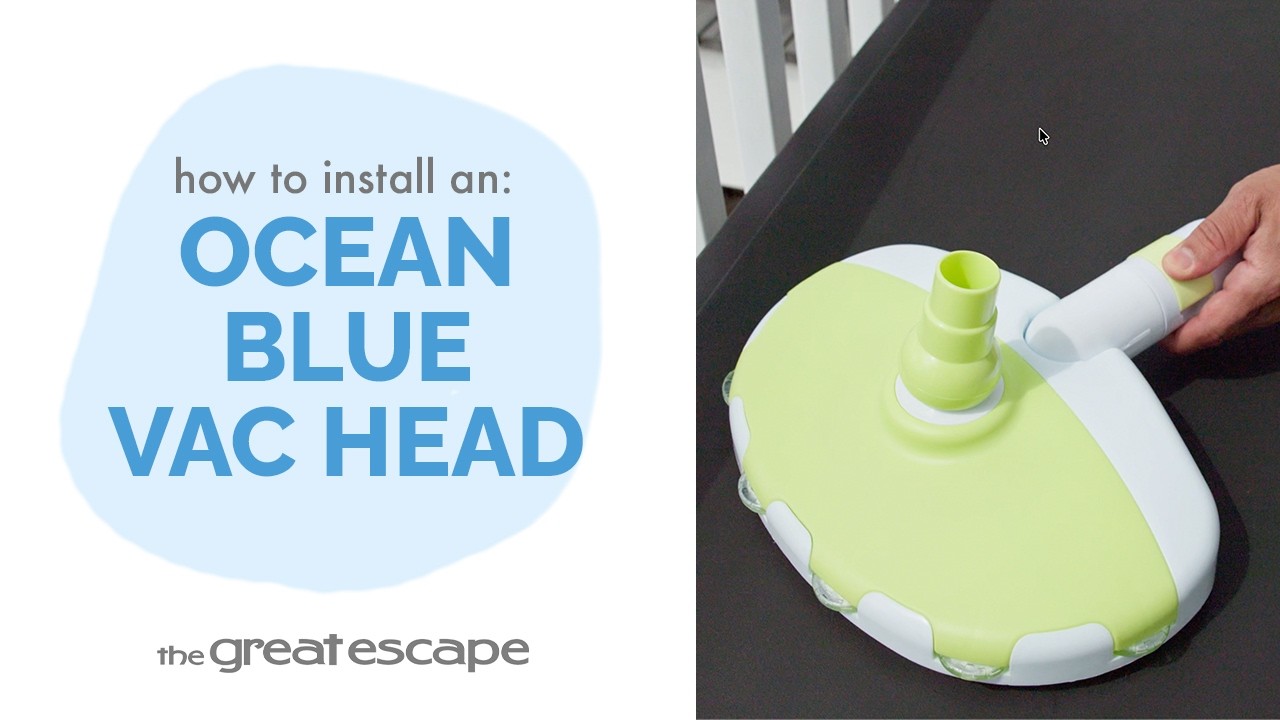 Clip, Slide, Lock: Attach Your Ocean Blue Vacuum Head in Seconds