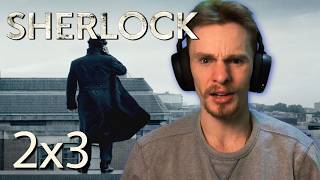 *Sherlock* 2x3 | WHAT THE HELL JUST HAPPENED??? | First Time Reaction!!
