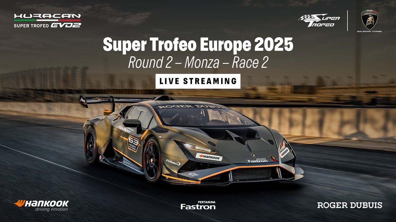Lamborghini Super Trofeo Europe 2025 - Monza , Race 2