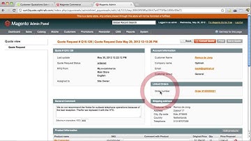 Magento Quotation Extension - Customer receives price proposal