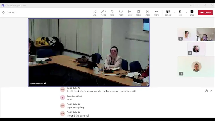 Climate Emergency Overview and Scrutiny Committee 25.02.25 7pm