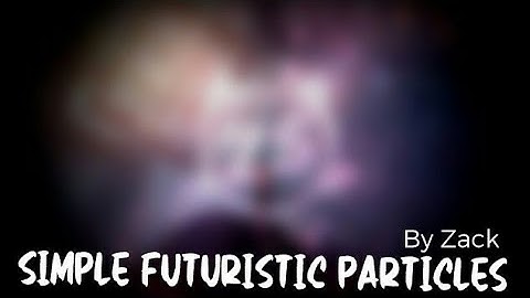 [FREE DOWNLOAD] Simple Futuristic Particles Template Avee Player