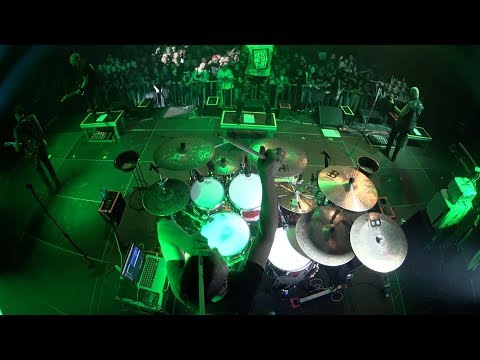Nocny Kochanek - Dziabnięty | DRUM CAM | Live @Łódź - Wytwórnia 15.02.2019