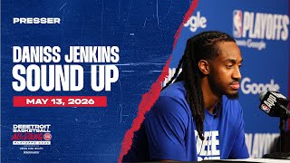 Round 2 Game 5: Post-Game Press Conference: Daniss Jenkins | Pistons vs. Cavs | 05.13.26