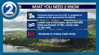 Hurricane Lowell forms: What this means for Hawaii