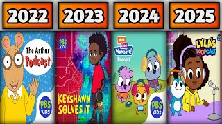 ALL PBS KIDS PODCASTS (2007-2026)